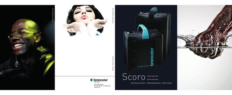 Broncolor Scoro S WiFi / RFS 2 operating instructions