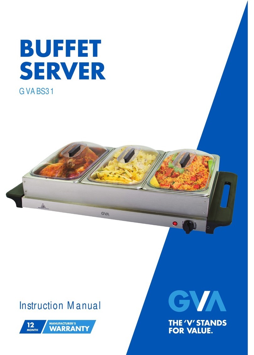 GVA GVABS31 User manual
