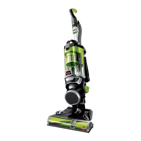 Bissell PET HAIL ERASER 1650 SERIES Quick start user guide