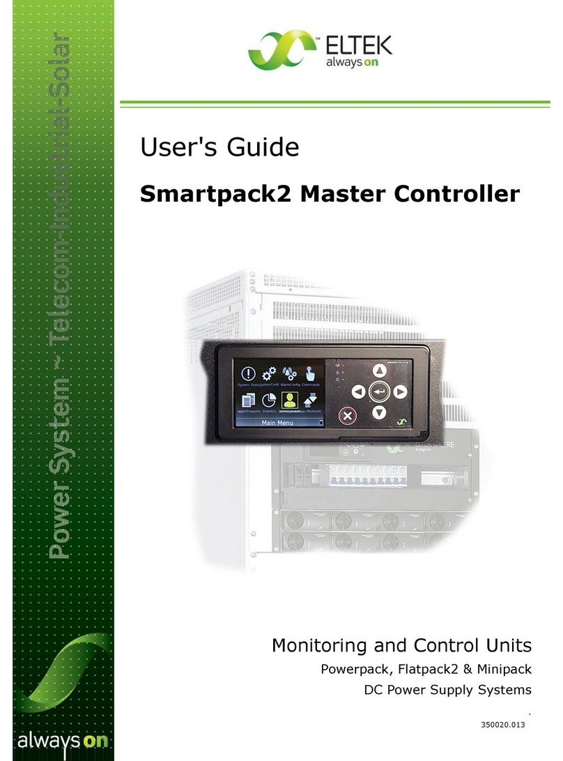 Eltek Smartpack2 User manual