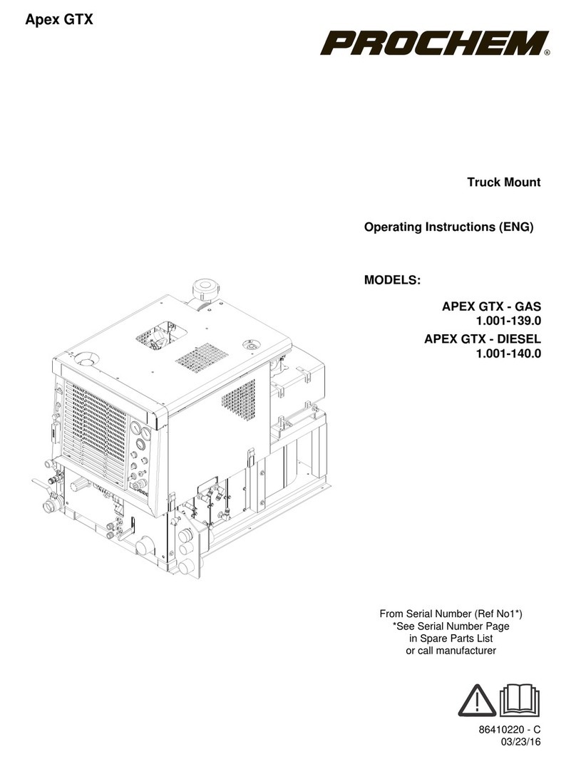 Prochem APEX GTX 1.001-139.0 operating instructions