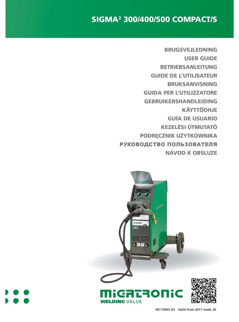 Migatronic SIGMA2 300 COMPACT/S User manual