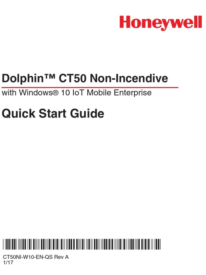 Honeywell CT50 User manual