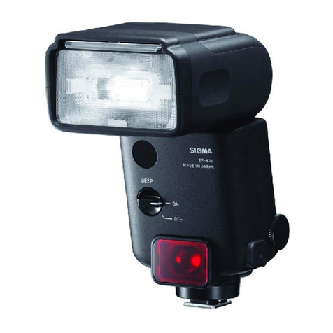 Sigma EF-630 User manual