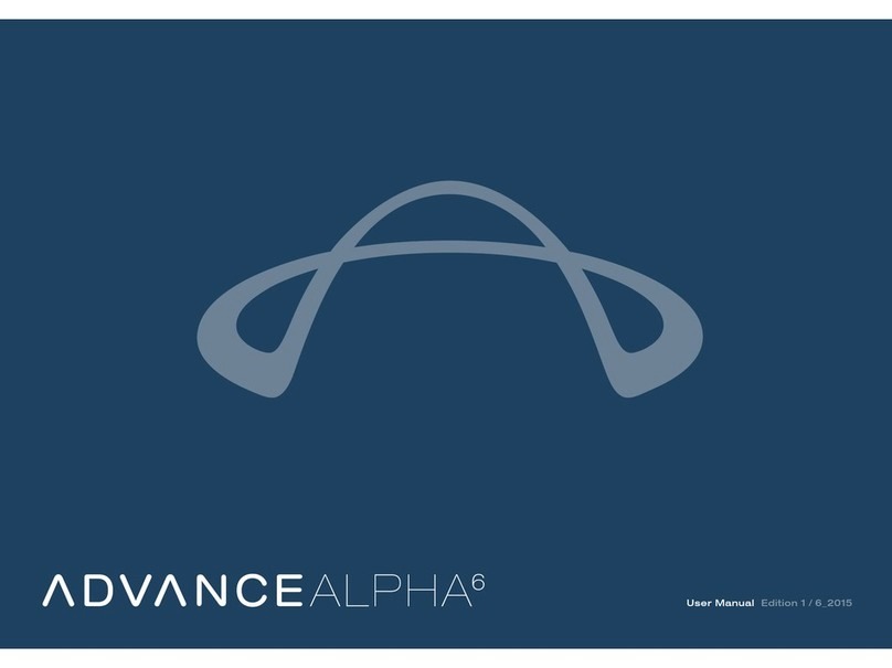 Advance acoustic ALPHA 6 user manual