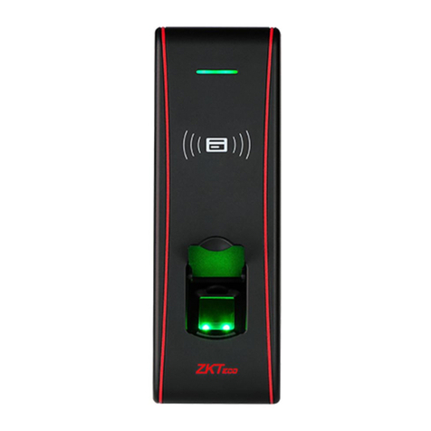 ZKTeco F16 quick start guide