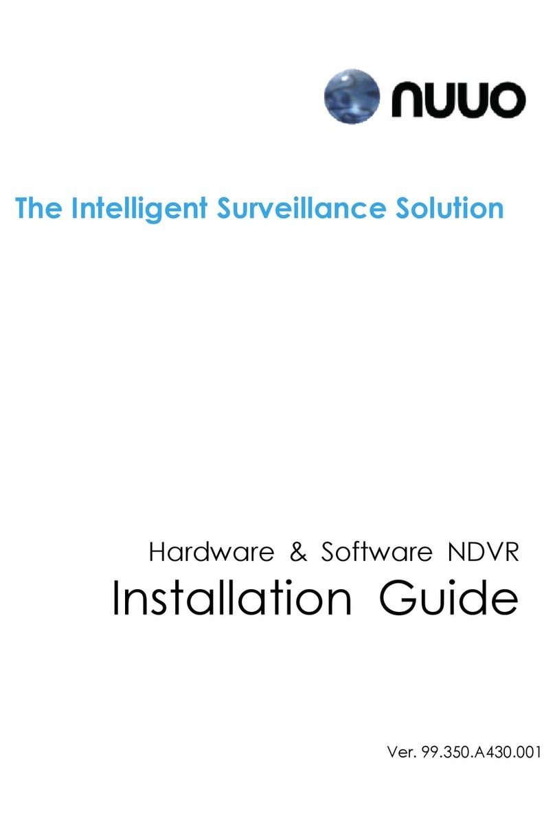 NUUO 7100 SERIES installation guide