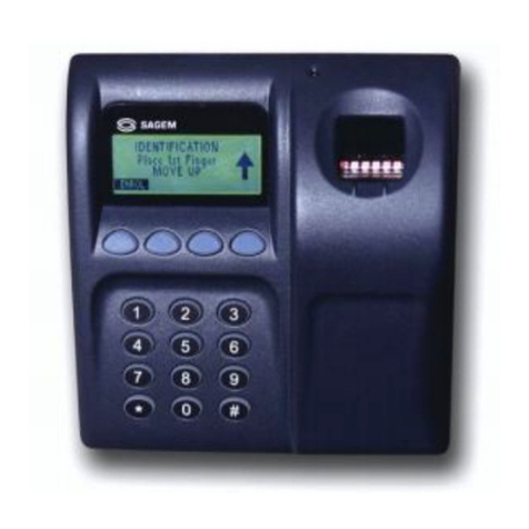 Sagem MORPHOACCESS 200 installation guide