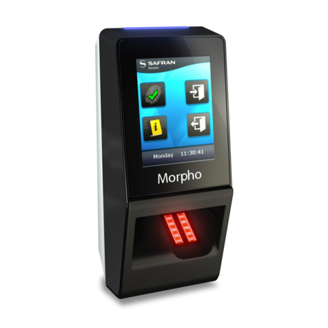 Safran morphoaccess sigma lite Instruction manual