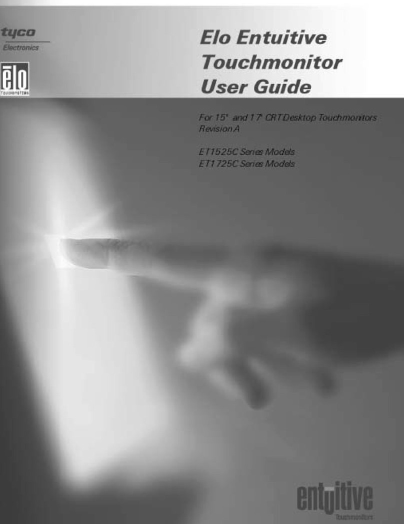 Tyco Elo Entuitive 1525C User manual