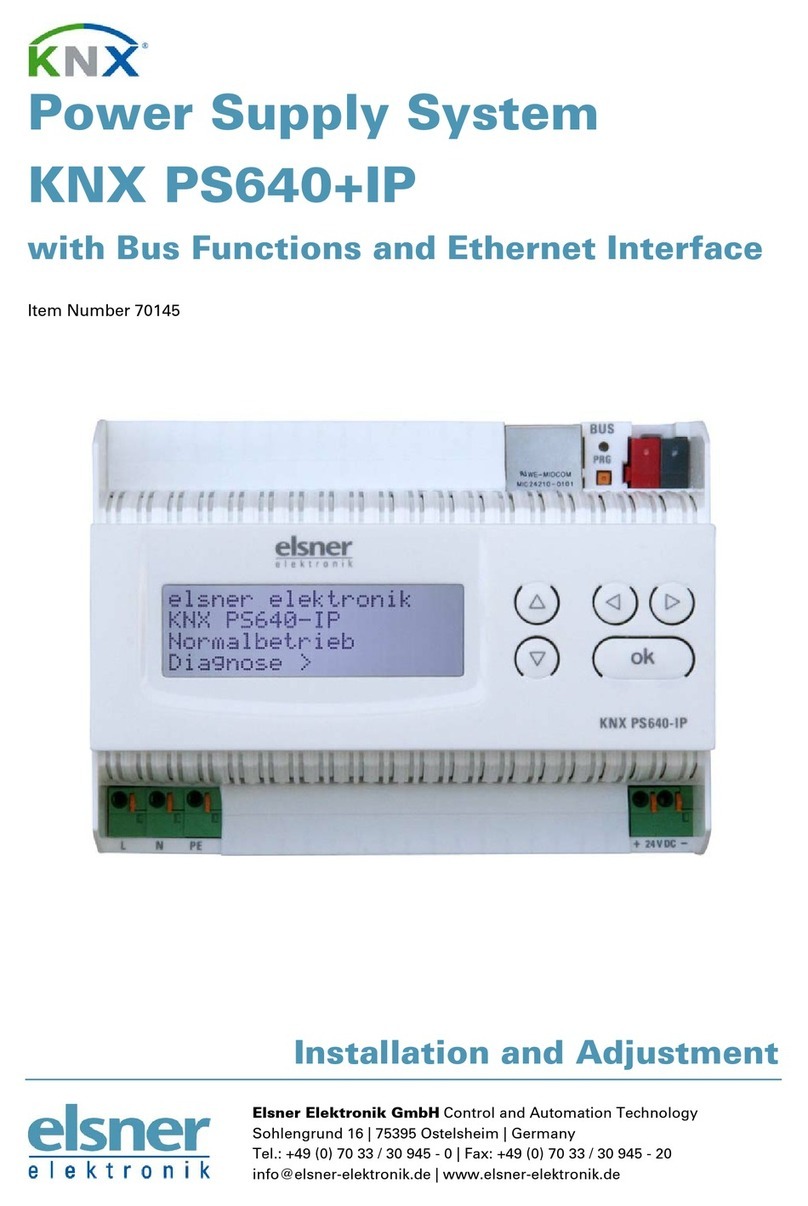 Elsner KNX PS640+IP Guide