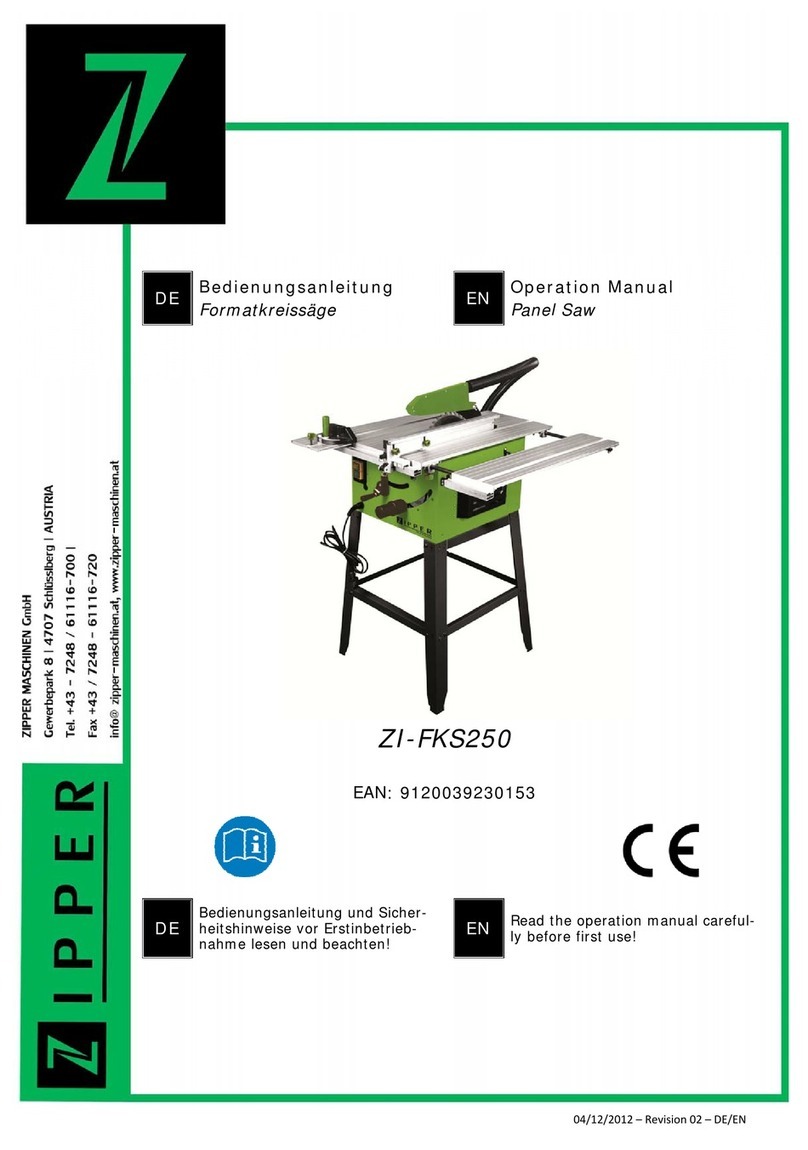 Zipper Mowers ZI-FKS250 Operation manual