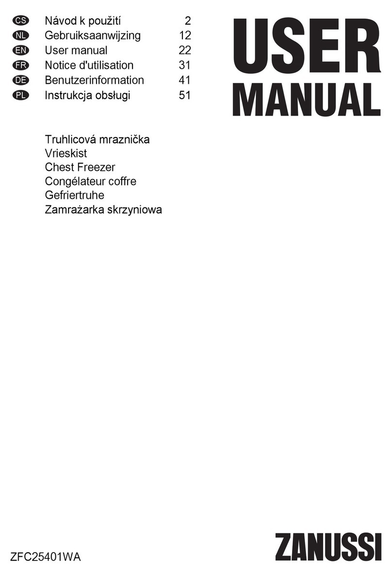 Zanussi ZFC25401WA User manual