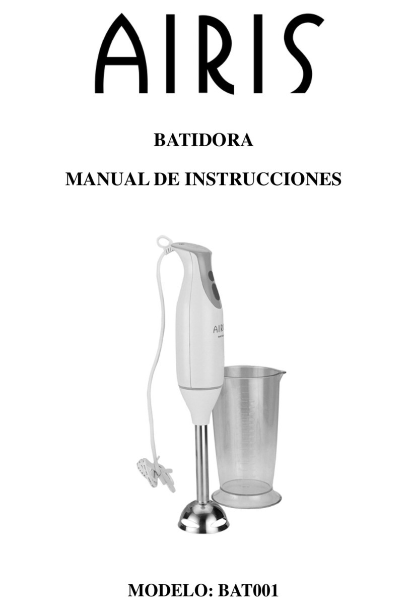 AIRIS BAT001 instruction manual