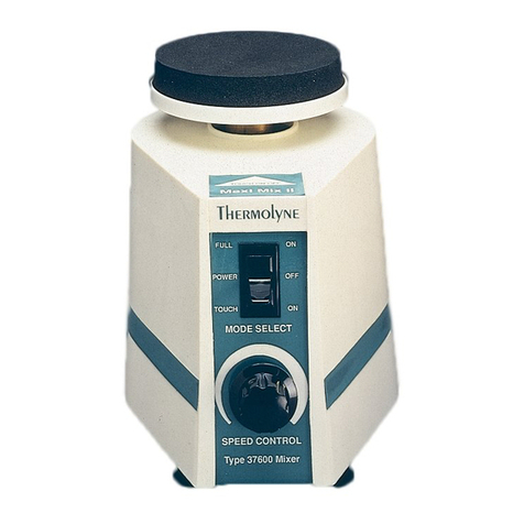 Thermo Scientific Maxi Mix II Operation manual and parts list