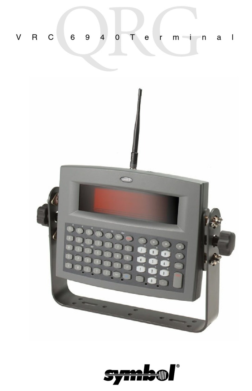 Symbol VRC 6940 User manual