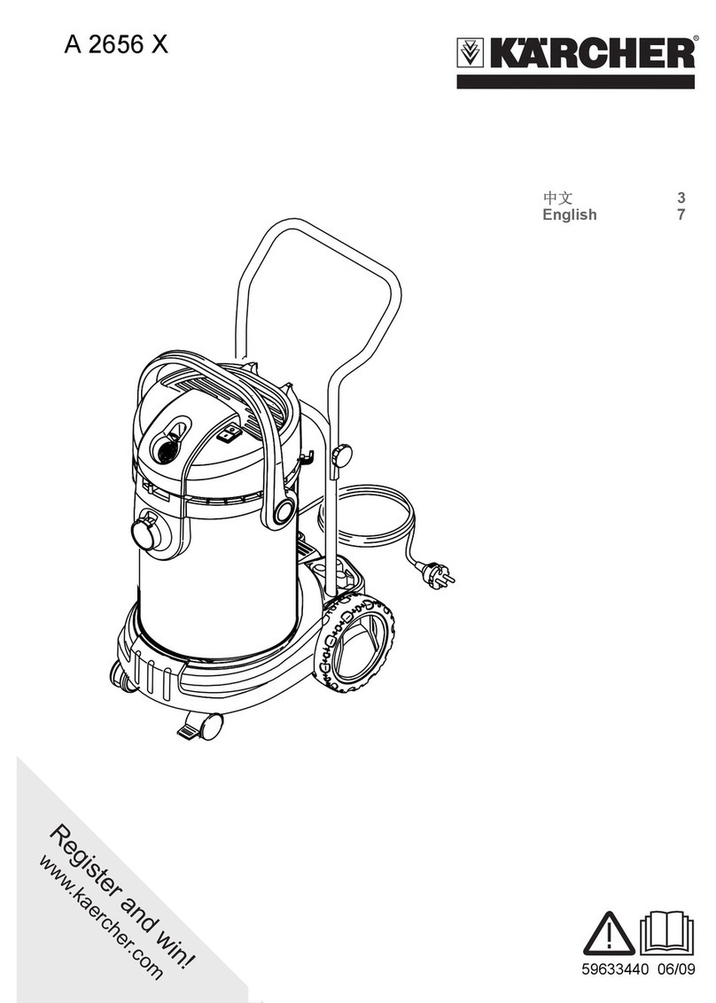 Kärcher A 2656 X operating instructions