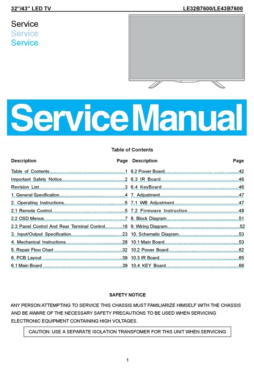 Haier LE32B7600 User manual Haier LE32B7600 User manual