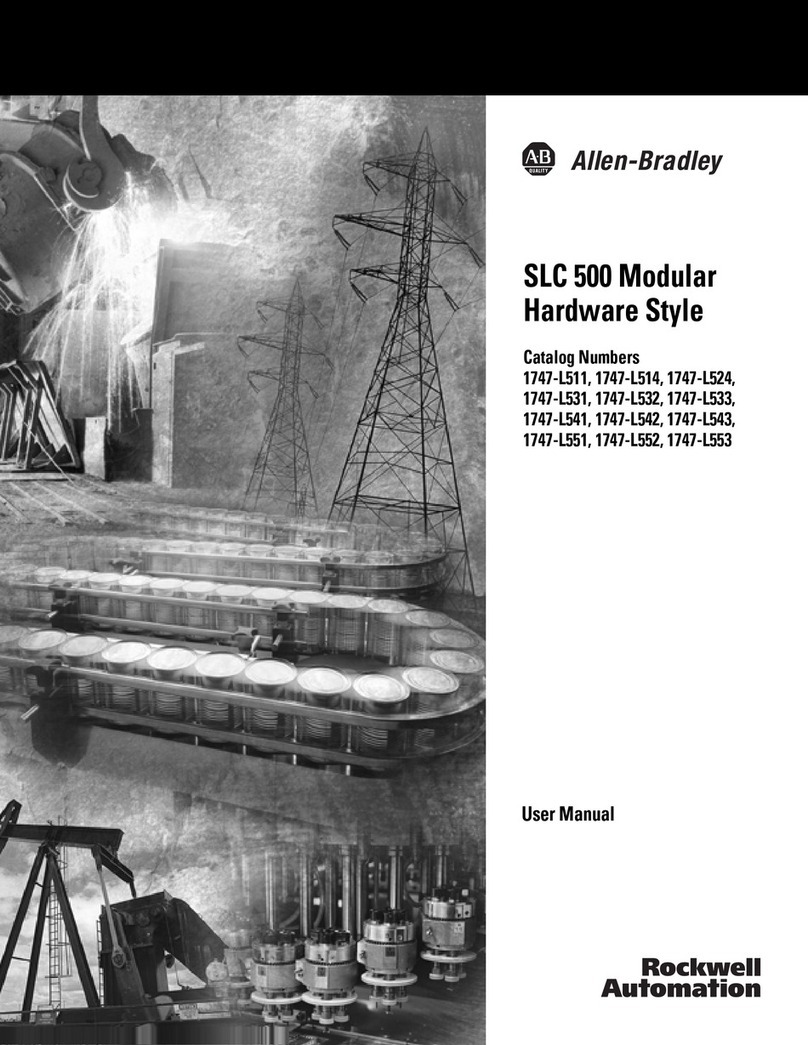 Allen-Bradley SLC 500 User manual