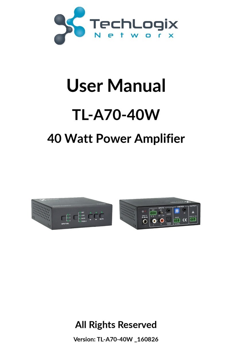 Techlogix TL-A70-40W user manual