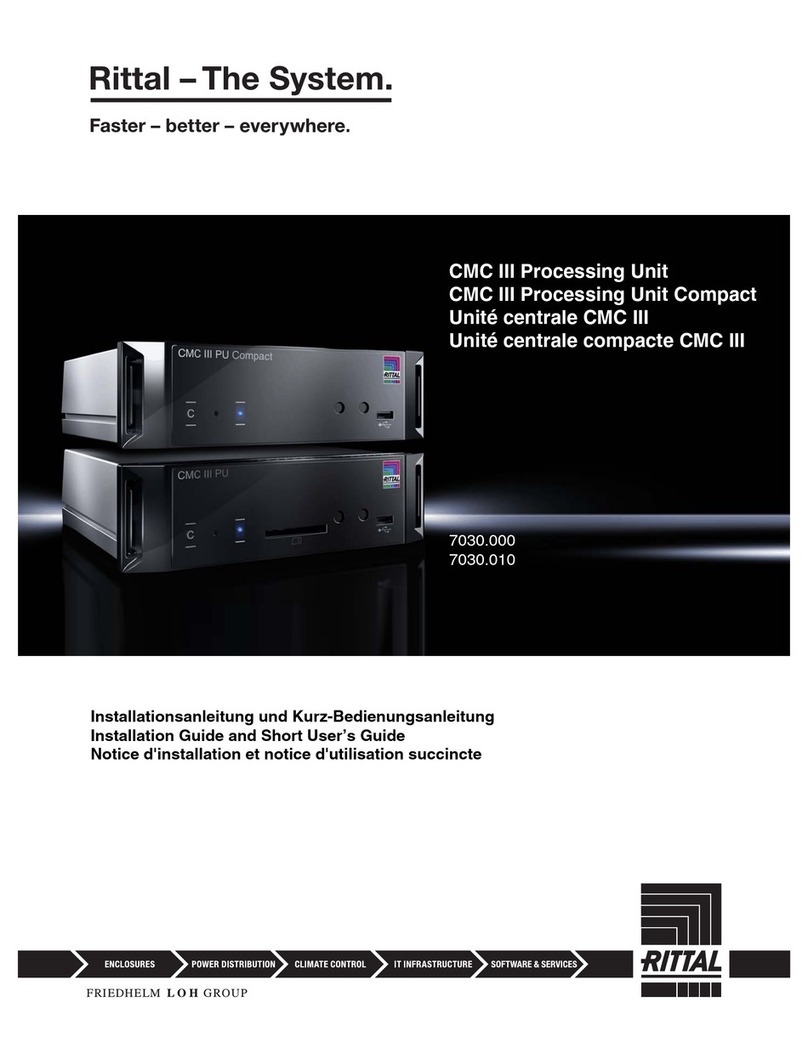 Rittal CMC III Processing Unit Product information sheet