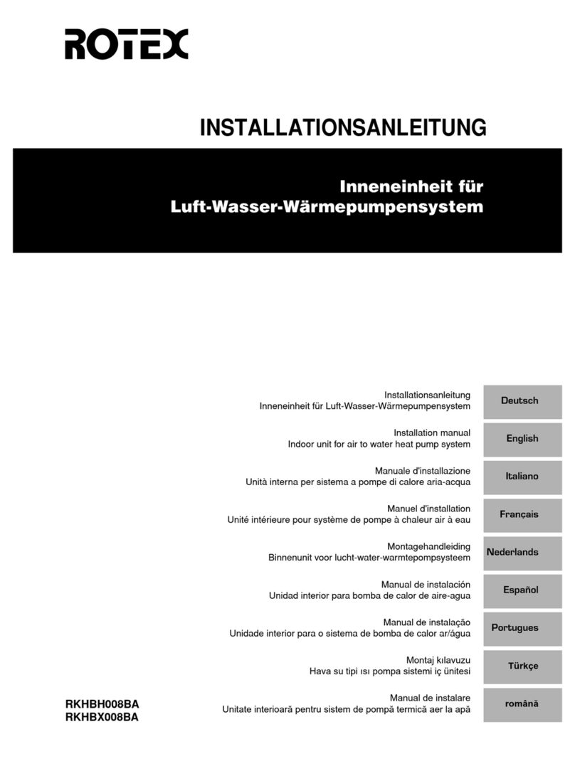 Rotex RKHBH008BA User manual