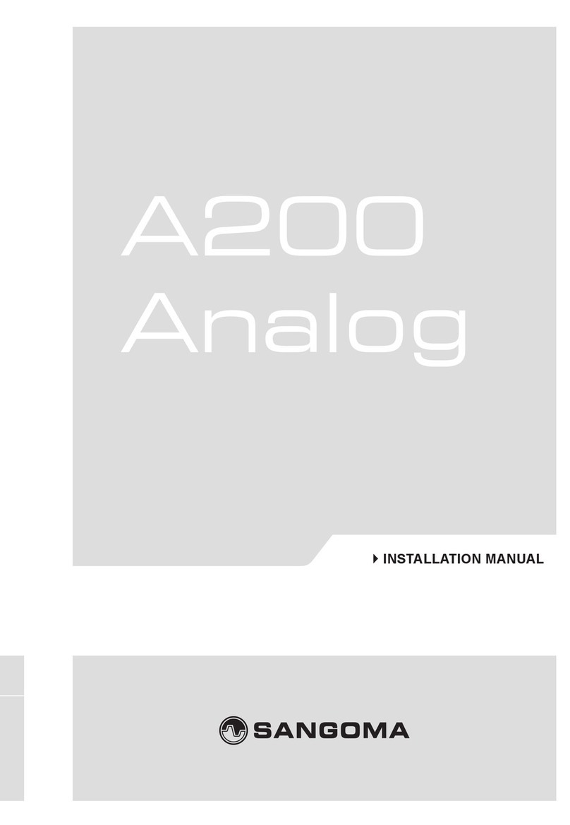 Sangoma A200 Analog installation manual