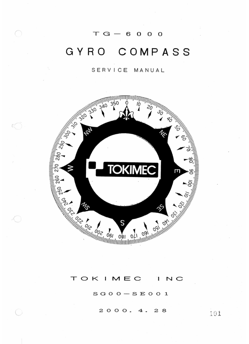 Tokimec TG-6000 User manual