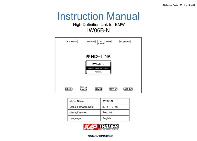 KAP Trader IW06B-N instruction manual