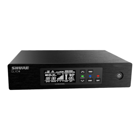 Shure QLX-D User manual