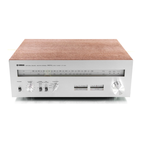 Yamaha CT-1010 User manual