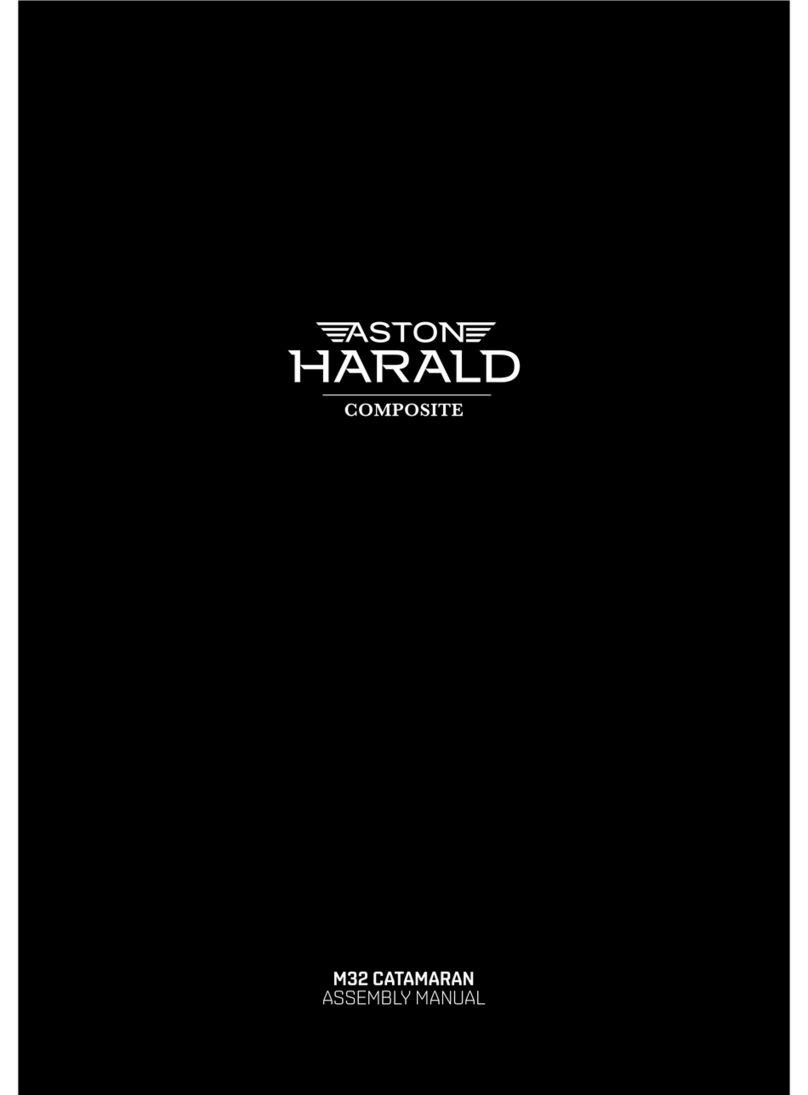 ASTON HARALD M32 CATAMARAN Assembly manual