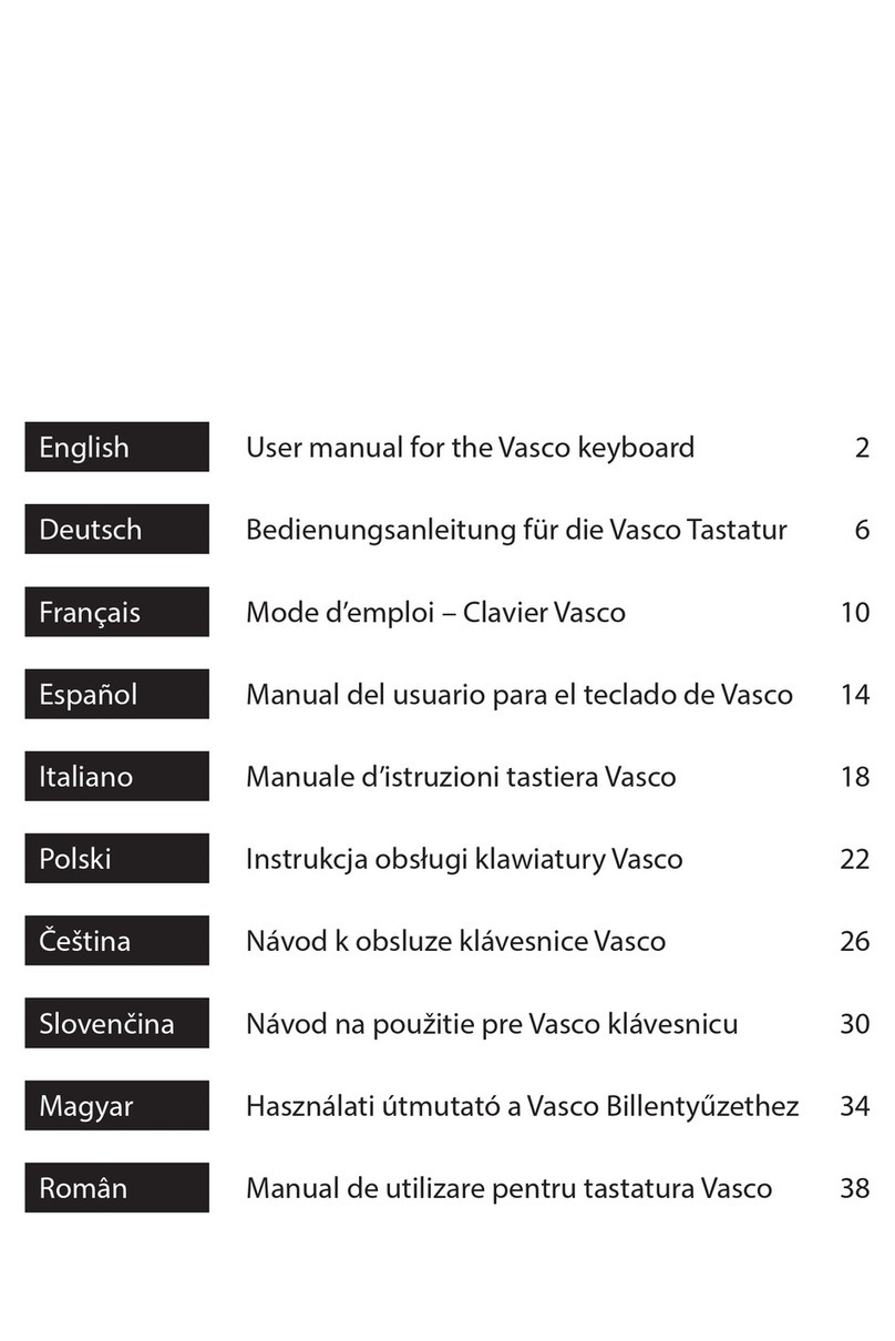 Vasco Electronics Vasco Scanner User manual