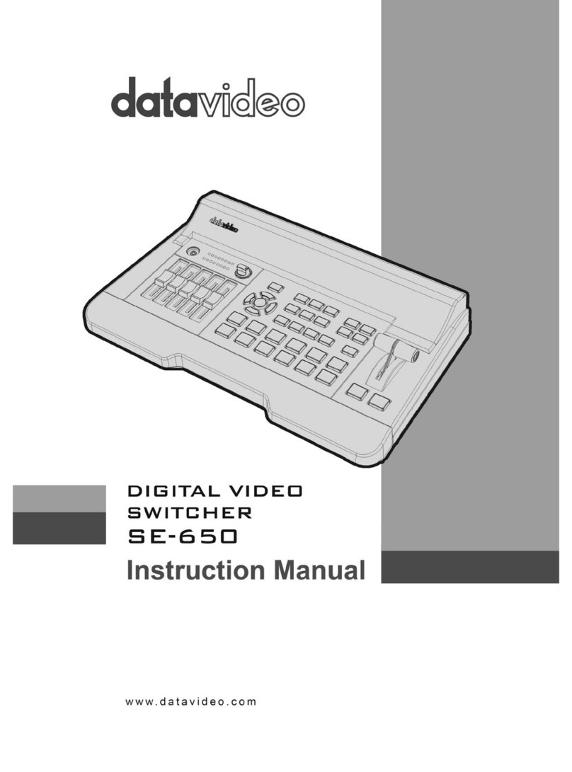 Data Video SE-650 instruction manual