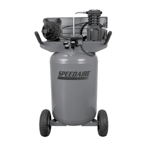 Speedaire 48UY04 Operating instructions & parts manual
