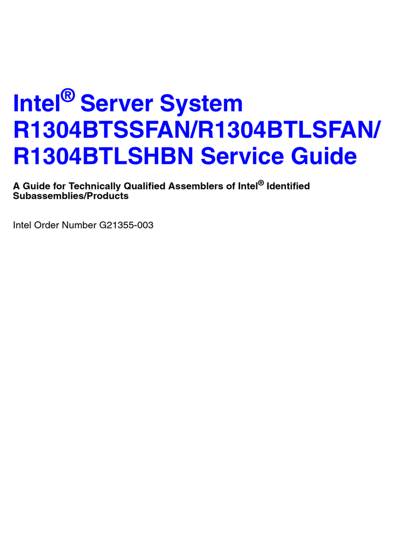 Intel R1304BTSSFAN Service guide