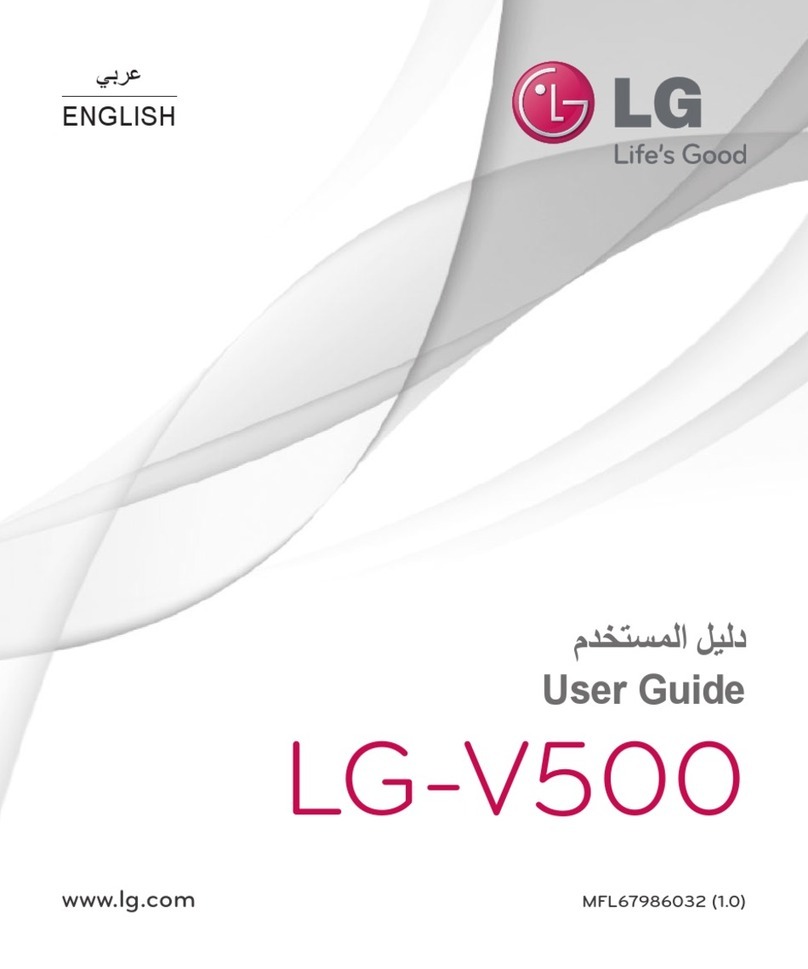 LG LG-V500 User manual