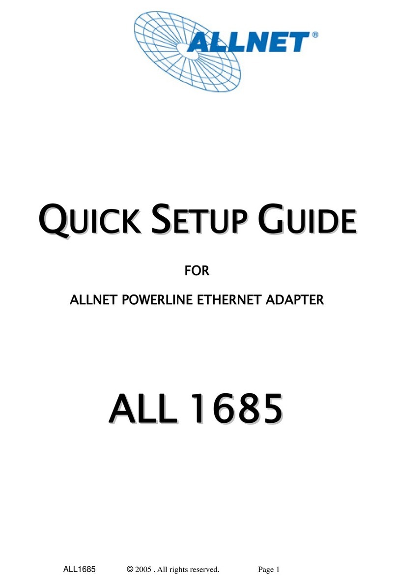 Allnet ALL 1685 User manual