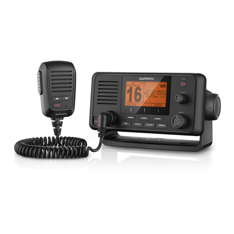 Garmin VHF 110 Series User manual