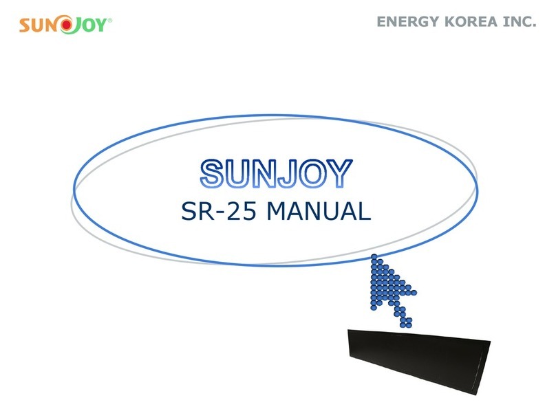 Sunjoy SR-25 user manual