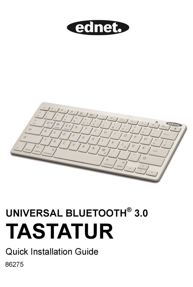 Ednet TASTATUR Quick installation guide