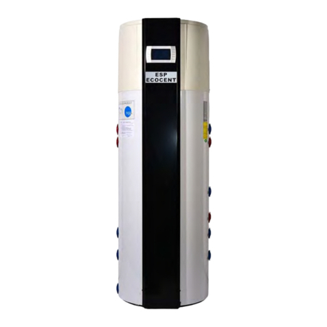 ESP Ecocent 200L User manual