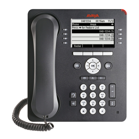 Avaya 9408 User manual Avaya 9408 User manual