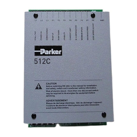 Parker 512C Series User manual