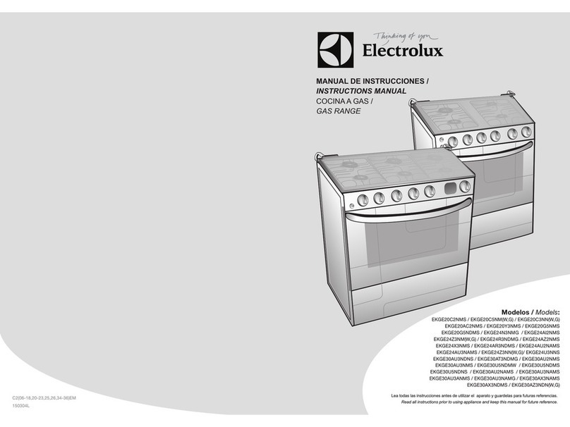 Electrolux EKGE20C2NMS instruction manual Electrolux EKGE20C2NMS instruction manual