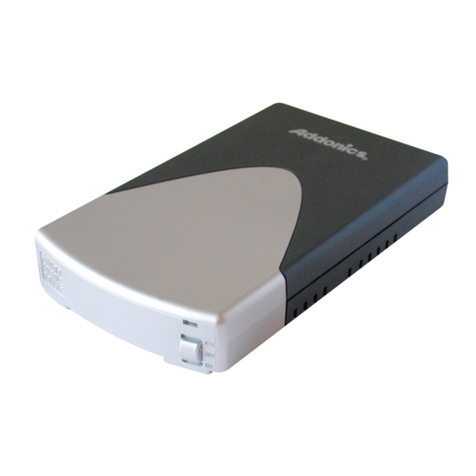 Addonics Technologies Console Drive USIB35 user guide