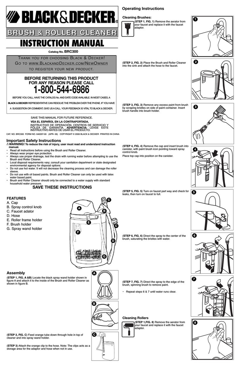 Black & Decker BRC300 instruction manual