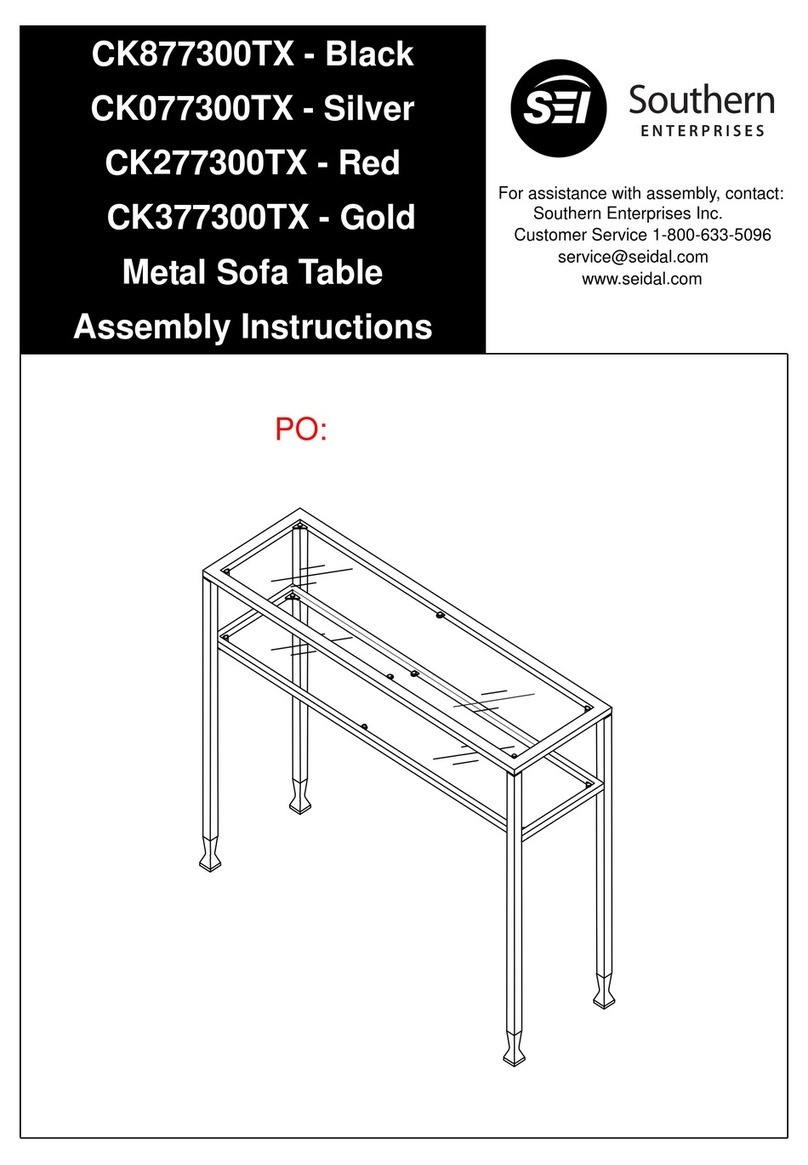 SEI CK877300TX Assembly instructions