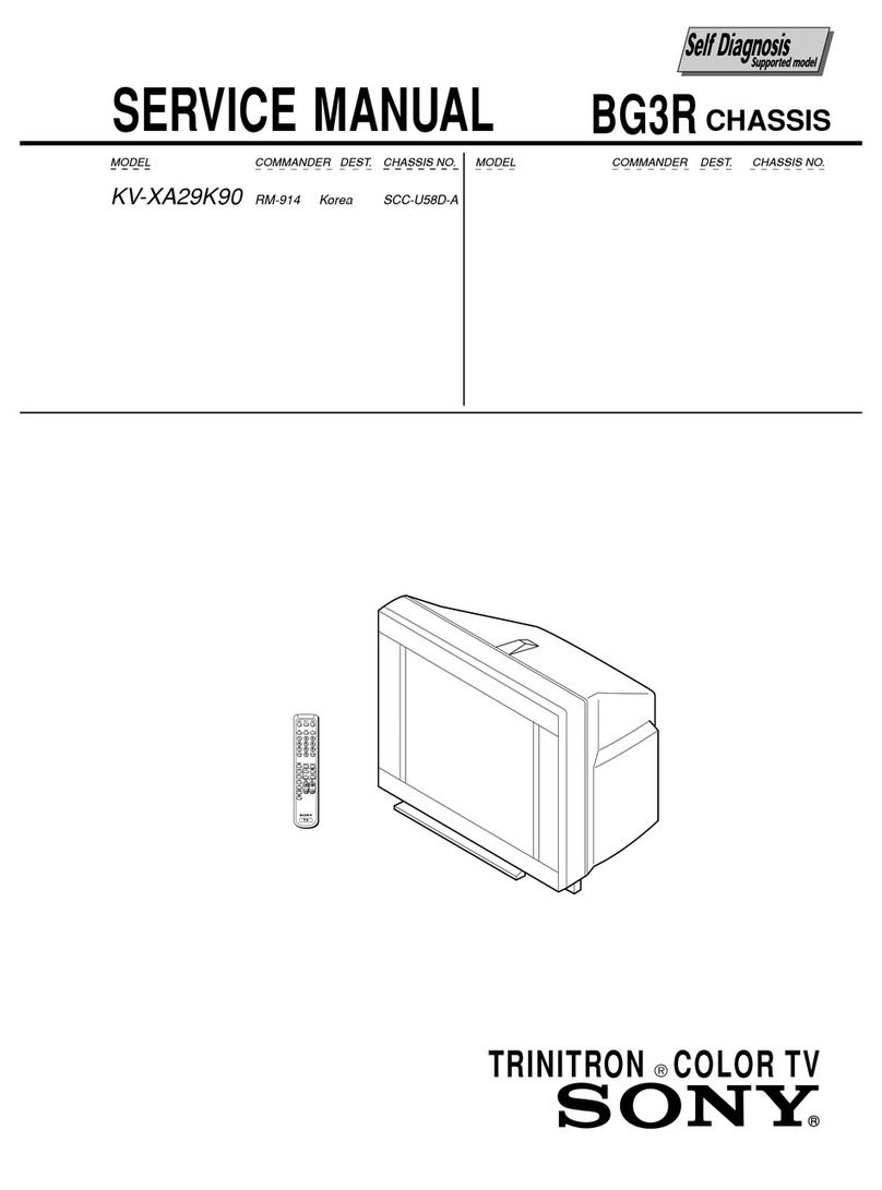 Sony KV-XA29K90 User manual