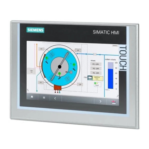 Siemens SIMATIC TP700 Comfort Outdoor Administrator guide